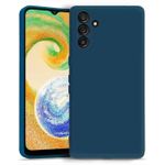 product_image_name-Samsung-Galaxy A13 5g Luxury Soft Liquid Silicone Skin Touch Feel Cover Case Blue-1
