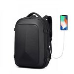product_image_name-Generic-New Men's Business Multifunctional USB Charging Laptop Backpack Water-Repellent Travel School Bag- Multicolor-1