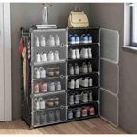 product_image_name-Generic-Versatile Modular Shoe Storage Cabinet and Organizer - Multicolor-2