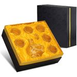 product_image_name-Generic- 7PCS Wine Bottle Liquor Dispenser Whisky Engraved Decanter Set Glass wine set glass With Cup set With gold Rim-4