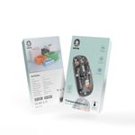 product_image_name-Generic-Wireless Bluetooth Transparent Mouse 2400DPI 400mAh-2