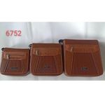 product_image_name-Generic-3 Piece Hand Shoulder Bags Side Crossbody Bags- Brown-3