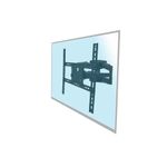 product_image_name-Generic-Model P5 Heavy Duty VESA 400 To 400mm Swivel TV Mount Retractable Wall Bracket For 32-65 Inches black.-3