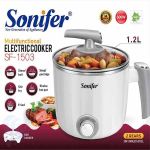 product_image_name-Sonifer-1.2L Portable Multifunctional Egg Boiler Soup Noodle Cooker Stainless Steel Mini Electric Cooker Pot Saucepan- Multicolor-5