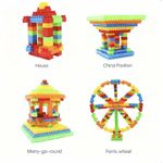product_image_name-Generic-HIBUY 205 Pcs of DIY puzzle building blocks for children's learning and puzzle toys with large particles Ages 3+-4