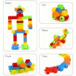 product_image_name-Generic-HIBUY 205 Pcs of DIY puzzle building blocks for children's learning and puzzle toys with large particles Ages 3+-5