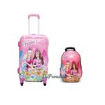 product_image_name-Generic-2 Pieces Of 20 Inches hardcase Trolley & 13 inches Backpack Cute Girl's Boy's Cartoon Print Travel Suitcase Bag Combo Luggage for Girl's and Boy's - Multicolor-3