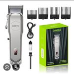 product_image_name-Oraimo- Smart Clipper Professional Hair Clipper salon Shaving Machine -Gold, sliver -5