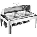Food warmer double -Silver