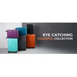 product_image_name-Generic-20 inch, 55cm  Hard-Sided Polypropylene Check-in Luggage Travel Suitcases- Multicolor-8