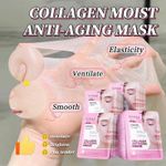 product_image_name-BIOAQUA-96% Dense Moisturizing Face Collagen Protein Anti-Aging Anti-Wrinkle Facial Mask Skin Care-5