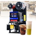 product_image_name-Generic-Automatic Professional Commercial Intelligent Bubble Tea Plastic Paper Cup Sealing Machine  500-650Cups/Hour Digital Control Cup Sealer Machine for Milk Tea Coffee Dual Mode Sealer for Sealing PP PET Paper Cups Tea Shop -Multicolor-1