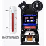 product_image_name-Generic-Automatic Professional Commercial Intelligent Bubble Tea Plastic Paper Cup Sealing Machine  500-650Cups/Hour Digital Control Cup Sealer Machine for Milk Tea Coffee Dual Mode Sealer for Sealing PP PET Paper Cups Tea Shop -Multicolor-8