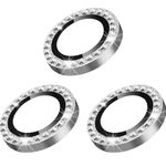 product_image_name-Universal-iPhone 12 12 Pro 12 Pro Max Point Drill Camera Lens Protector Circle Camera glasss Protector Diamond Silver -5