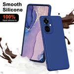 product_image_name-Tecno-Camon 19 Luxury Soft Rubber Liquid Silicone Skin Touch Feel Cover Case Blue-3