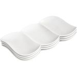 product_image_name-Generic-Sophisticated Three-Compartment Ceramic Serving Platter-3