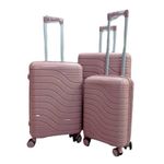 product_image_name-Generic-24inch Luggage Set, 1-Piece Travel Trolley Rolling Suitcase with TSA Lock Spinner, Hardside Carry on Luggage Set with Wheels and Telescoping Handle  Large Small Lightweight Suitcases Set- Multicolor-8