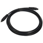 Optical Audio Cable, 1.5 Meters - Black
