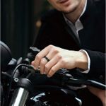 product_image_name-ring- Stainless Steel Spinner With A Spinning Chain In The Middle, Free Size-5