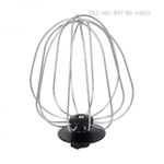 product_image_name-WINNING STAR-6-Speed Stand Mixer Cook Machine 10L with Stainless Steel Bowl Copper Motor Aluminum Dough Hook Flat Agitator Spatula 304 Balloon Whisk LED Indicator Light 4 Sucker Feet BS Plug- Silver-6