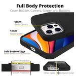 product_image_name-Universal-Iphone 12 Pro Max Luxury Soft Rubber Liquid Silicone Skin Touch Feel Cover Case Black-2