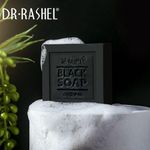 product_image_name-Dr. Rashel-Collagen & Charcoal Black Soap - 100g-3