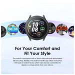product_image_name-Oraimo-Watch 2R Bluetooth Calling Smart Watch for Men and Women,1.39"HD Smart Fitness Watch with Stepping Meter Heart Rate Monitor,120+ Sports Modes & Quickly Reply SMS -Black-2