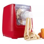 product_image_name-Generic-Electric Pasta Maker Machine, Automatic Noodle Maker With 12 Pasta Shapes, Red-1