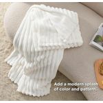 Soft/ Throw Blanket - White