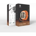 product_image_name-Generic-Antonio James Smart Watch , 24H Auto Heart Rate Monitor,400 mAh, 15 Days Standby Time, 5.2/BT3.0 Bluetooth Calling, IP67 Waterproof, 1.85 Inch Display, Storage 128MB-3