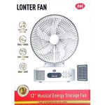 product_image_name-Itel-12” Musical Energy Storage Fan – Solar Fan M002, Rechargeable with Built-in Music Function. White-5