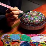 product_image_name-Generic-5PCS Double Ended Spiral  Manicure Painting Ball Styluses Dotting Pens Smart Functionality Tool Set for Embossing Pattern Clay Sculpting, Nail Art. -8