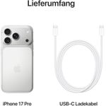 product_image_name-Apple-iPhone 17 Pro Max - Dual SIM 6.9" 12GB RAM 512GB ROM 48MP 4823mAh - Silver-2