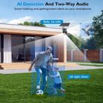 product_image_name-Generic-DOCKCASE 4G Sim Card Solar Camera PTZ 360°View Solar Powered Outdoor Security Camera with Dual Lens Night Vision, AI Human Detection, Two Way Audio, IP66 Works with Apps - 4MP-4