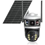 product_image_name-Generic-Smart Dual-Lens Solar-Powered Security Camera - Multicolor-1