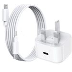 product_image_name-Generic-IPhone 20W USB-C Super Fast Charger With Type-C to Lightening Cable - White-1