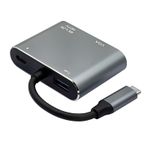 product_image_name-Generic-4 in 1 USB-C Hub with HDMI 4K, VGA, USB 3.0 & PD Charging – Type-C Docking Station for Laptop, MacBook, Phone - USB C to HDMI VGA Adapter-8