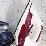 product_image_name-Geepas-Steam Iron With Non-Stick Soleplate & 240ml Tank-White/Brown-3