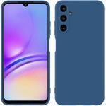 product_image_name-Generic-Samsung Galaxy A05, A05s Case, Ultra Slim Shockproof Protective Liquid Silicone Phone Case With Soft Anti-Scratch Microfiber Lining Cover-Blue-3