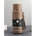 700ml Vacuum Sling Cup Flask. - Brown. 