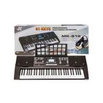 product_image_name-Generic-61 Key Keyboard Piano MK812 Professional Electronic Keyboard Digital Piano Keyboard Electronic Organ Piano with Sheet Music Stand, Power Supply - Black.. -2