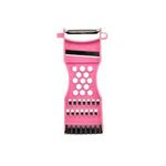 4 Way Vegetable Grater And Slicer With Peeler - Pink.