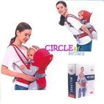 product_image_name-Generic-Multifunctional Large Baby Carrier, Breathable Thickened Baby Backpack Style Carrier For New Born To Toddler Ergonomic Design Two Ways To Carry Easy To Wear Perfect for Walking Shopping and Travelling Baby Holder - Multicolor-4