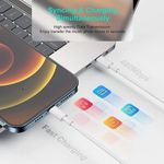 product_image_name-Generic-USB-C Charge & Data Cable (1m) – Type-C / Phantom Cable for All Android & iPhone Devices with USB-C Port – White-3