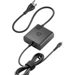 product_image_name-Hp-65W USB Type-C Ac Adapter For HP-Black-1