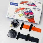 product_image_name-Generic-Smartbarry Premium C90 Ultra Smart Watch with 4G SIM Card, App Store Working, Google Maps, Facebook, YouTube, Android, Sports Features,Bluetooth Calling SIM Supported Extra Band- Multicolor-5