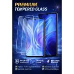 Samsung Galaxy A20e Clear Tempered Glass Screen Protector – Full Edge To Edge Protection Guard (HD Transparent)