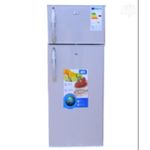 ADH 358L Double  Door  Big Top Mount Refrigerator - Silver