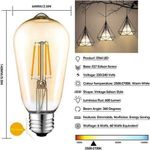 product_image_name-Generic-LED Filament Warm White Light Bulb Screw Bulb - 6w-2