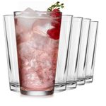 product_image_name-Sundabest-Big Drinking Glasses 6 Pieces – Clear..(design may vary)-1